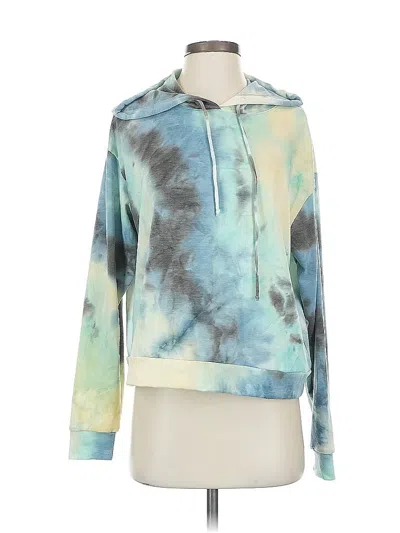 Pre-owned Assorted Brands Pullover Hoodie In Blue