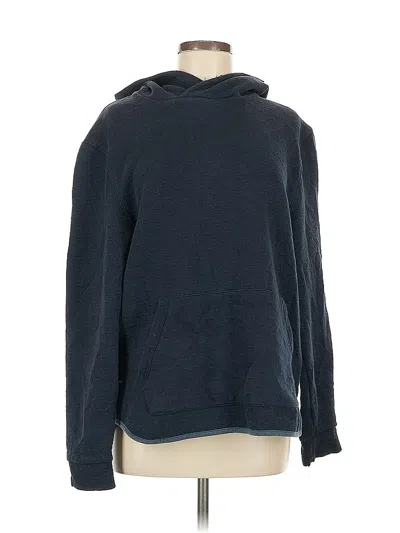 Pre-owned Assorted Brands Pullover Hoodie In Blue
