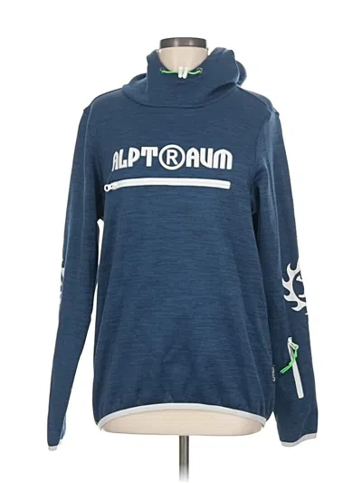 Pre-owned Assorted Brands Pullover Hoodie In Blue