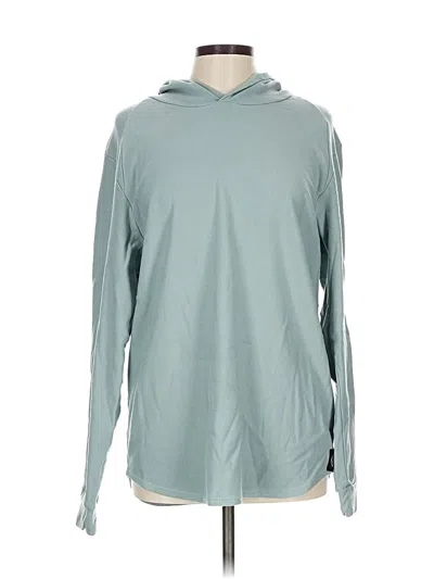 Pre-owned Assorted Brands Pullover Hoodie In Blue