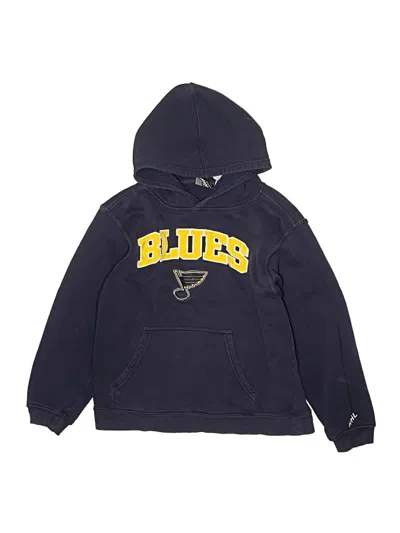 Pre-owned Assorted Brands Kids' Pullover Hoodie In Blue