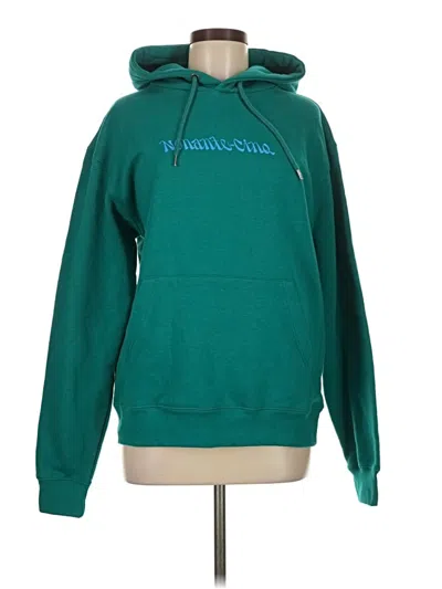 Pre-owned Assorted Brands Pullover Hoodie In Blue