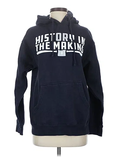 Pre-owned Assorted Brands Pullover Hoodie In Blue