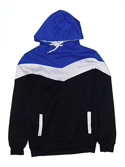 Pre-owned Assorted Brands Kids' Pullover Hoodie In Blue