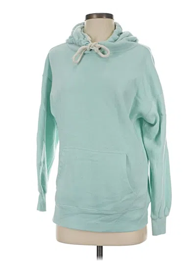 Pre-owned Assorted Brands Pullover Hoodie In Blue