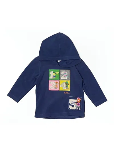 Pre-owned Assorted Brands Kids' Pullover Hoodie In Blue