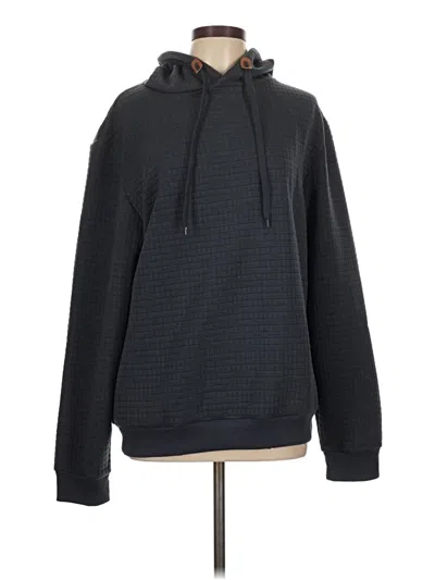 Pre-owned Assorted Brands Pullover Hoodie In Blue