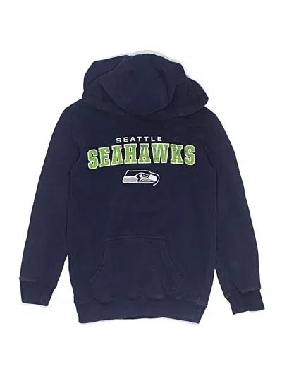 Pre-owned Assorted Brands Kids' Pullover Hoodie In Blue