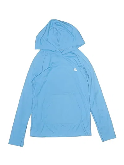 Pre-owned Assorted Brands Kids' Pullover Hoodie In Blue