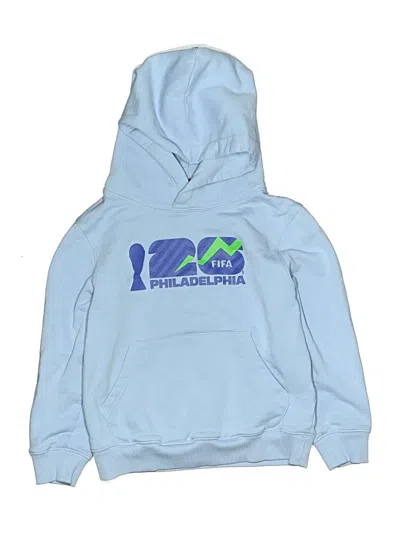 Pre-owned Assorted Brands Kids' Pullover Hoodie In Blue