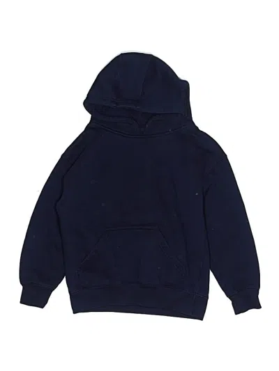 Pre-owned Assorted Brands Kids' Pullover Hoodie In Blue