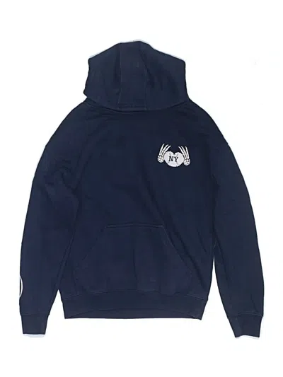 Pre-owned Assorted Brands Kids' Pullover Hoodie In Blue
