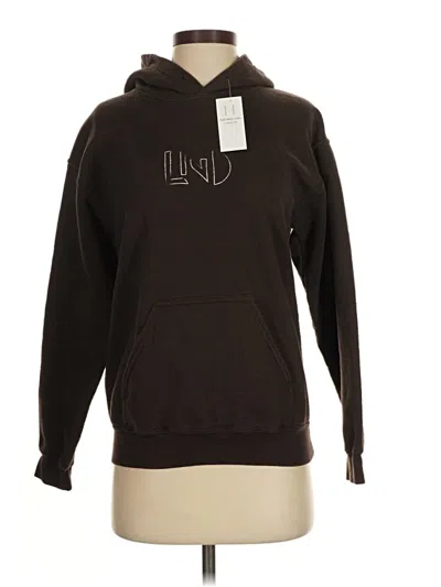 Pre-owned Assorted Brands Pullover Hoodie In Brown