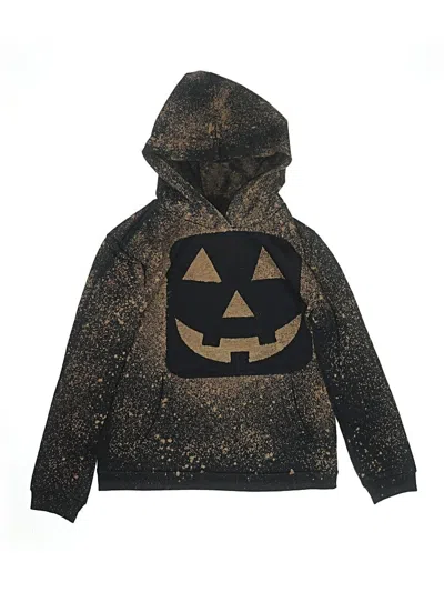 Pre-owned Assorted Brands Kids' Pullover Hoodie In Brown