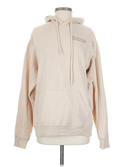 Pre-owned Assorted Brands Pullover Hoodie In Brown