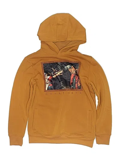 Pre-owned Assorted Brands Kids' Pullover Hoodie In Gold