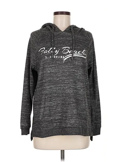 Pre-owned Assorted Brands Pullover Hoodie In Gray