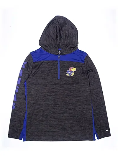 Pre-owned Assorted Brands Kids' Pullover Hoodie In Gray