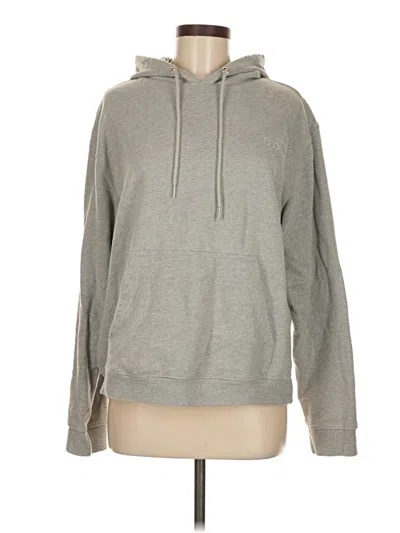 Pre-owned Assorted Brands Pullover Hoodie In Gray