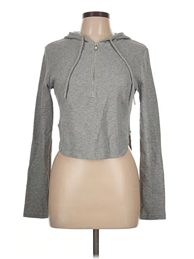 Pre-owned Assorted Brands Pullover Hoodie In Gray