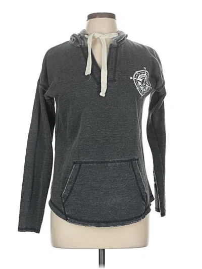 Pre-owned Assorted Brands Pullover Hoodie In Gray