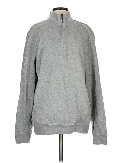 Pre-owned Assorted Brands Pullover Hoodie In Gray