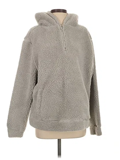 Pre-owned Assorted Brands Pullover Hoodie In Gray