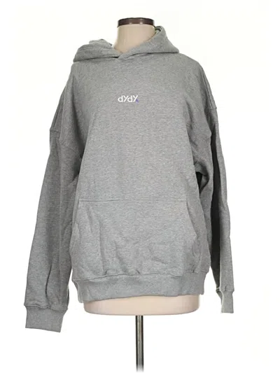 Pre-owned Assorted Brands Pullover Hoodie In Gray