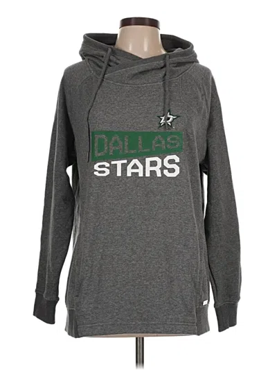 Pre-owned Assorted Brands Pullover Hoodie In Gray