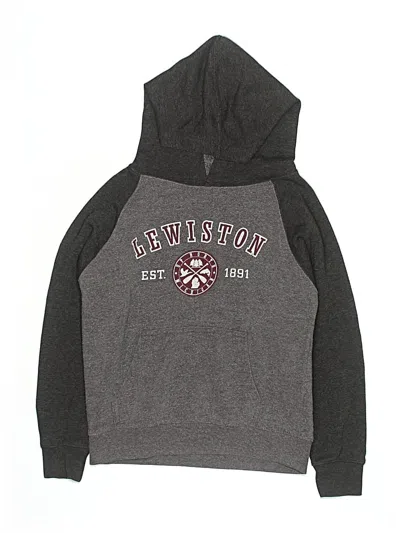 Pre-owned Assorted Brands Kids' Pullover Hoodie In Gray