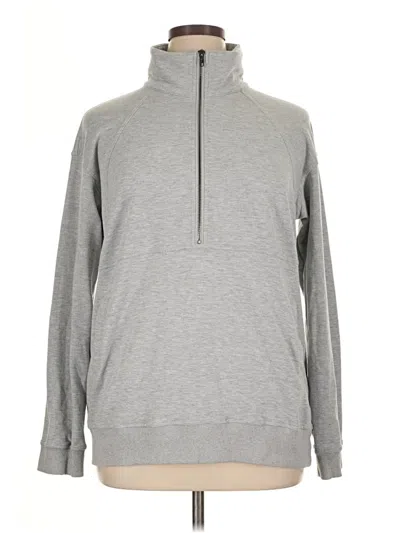 Pre-owned Assorted Brands Pullover Hoodie In Gray