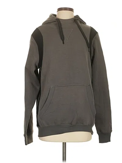 Pre-owned Assorted Brands Pullover Hoodie In Gray