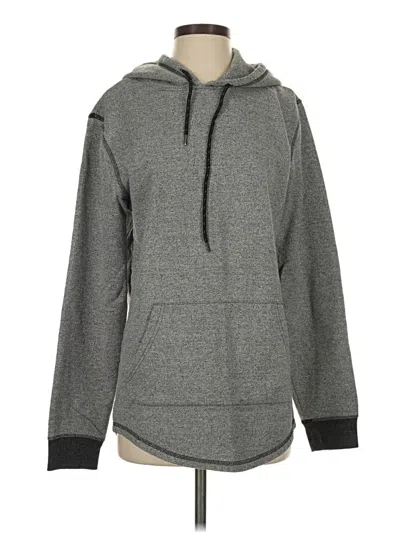 Pre-owned Assorted Brands Pullover Hoodie In Gray
