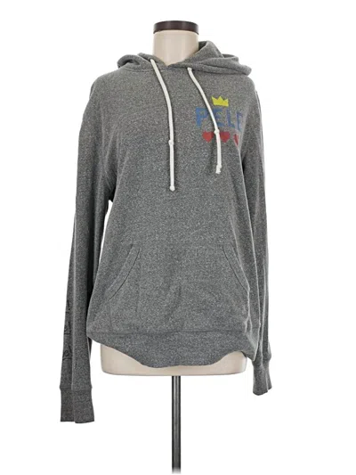 Pre-owned Assorted Brands Pullover Hoodie In Gray