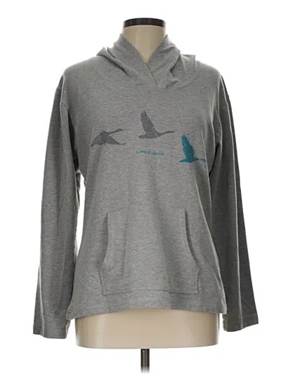 Pre-owned Assorted Brands Pullover Hoodie In Gray