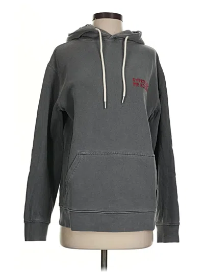 Pre-owned Assorted Brands Pullover Hoodie In Gray