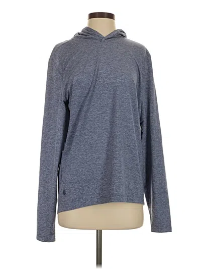 Pre-owned Assorted Brands Pullover Hoodie In Gray