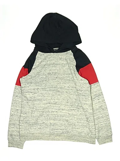 Pre-owned Assorted Brands Kids' Pullover Hoodie In Gray