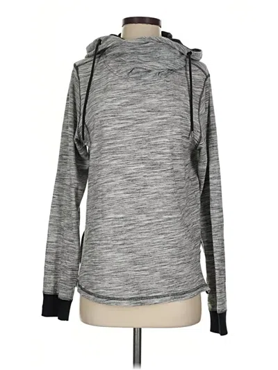 Pre-owned Assorted Brands Pullover Hoodie In Gray