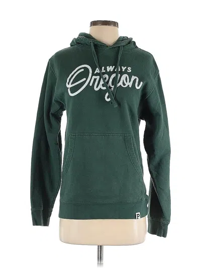 Pre-owned Assorted Brands Pullover Hoodie In Green