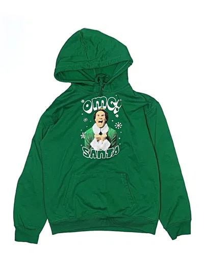 Pre-owned Assorted Brands Kids' Pullover Hoodie In Green