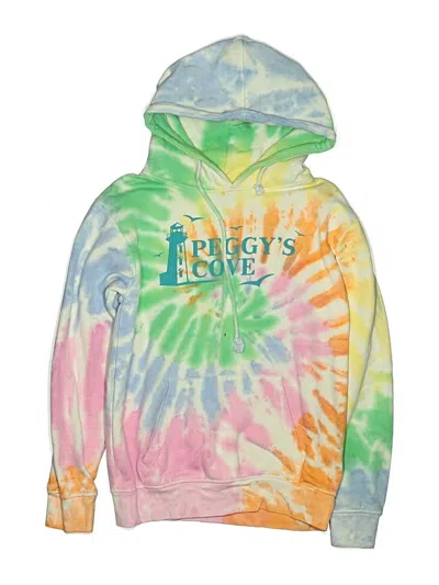 Pre-owned Assorted Brands Kids' Pullover Hoodie In Green