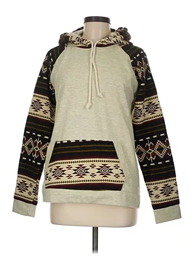 Pre-owned Assorted Brands Pullover Hoodie In Green