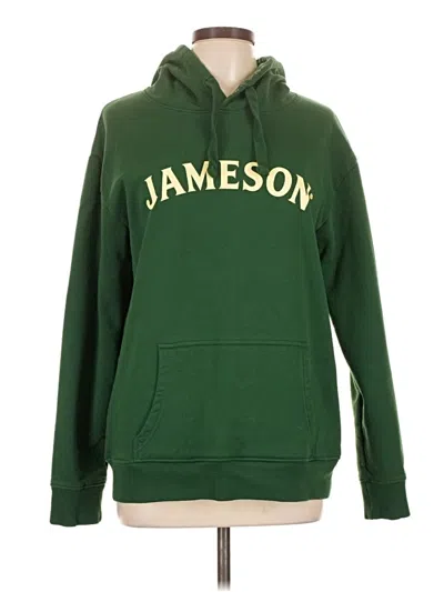 Pre-owned Assorted Brands Pullover Hoodie In Green