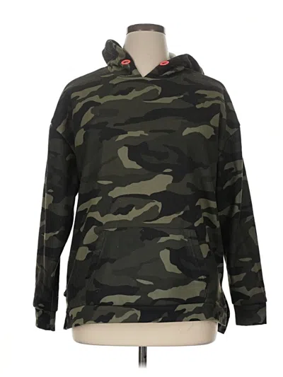 Pre-owned Assorted Brands Pullover Hoodie In Green