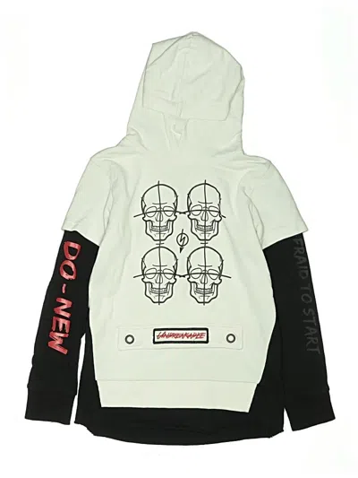 Pre-owned Assorted Brands Kids' Pullover Hoodie In Green