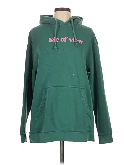 Pre-owned Assorted Brands Pullover Hoodie In Green