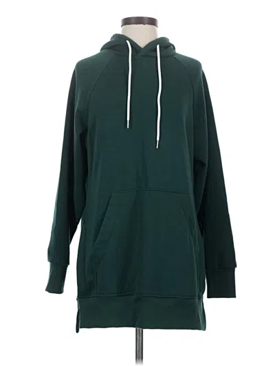 Pre-owned Assorted Brands Pullover Hoodie In Green