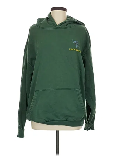 Pre-owned Assorted Brands Pullover Hoodie In Green