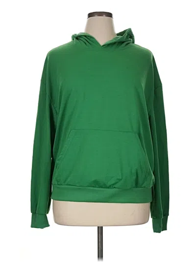 Pre-owned Assorted Brands Pullover Hoodie In Green